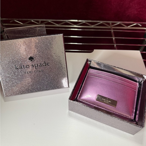 kate spade Accessories - Kate Spade Pink Card Holder